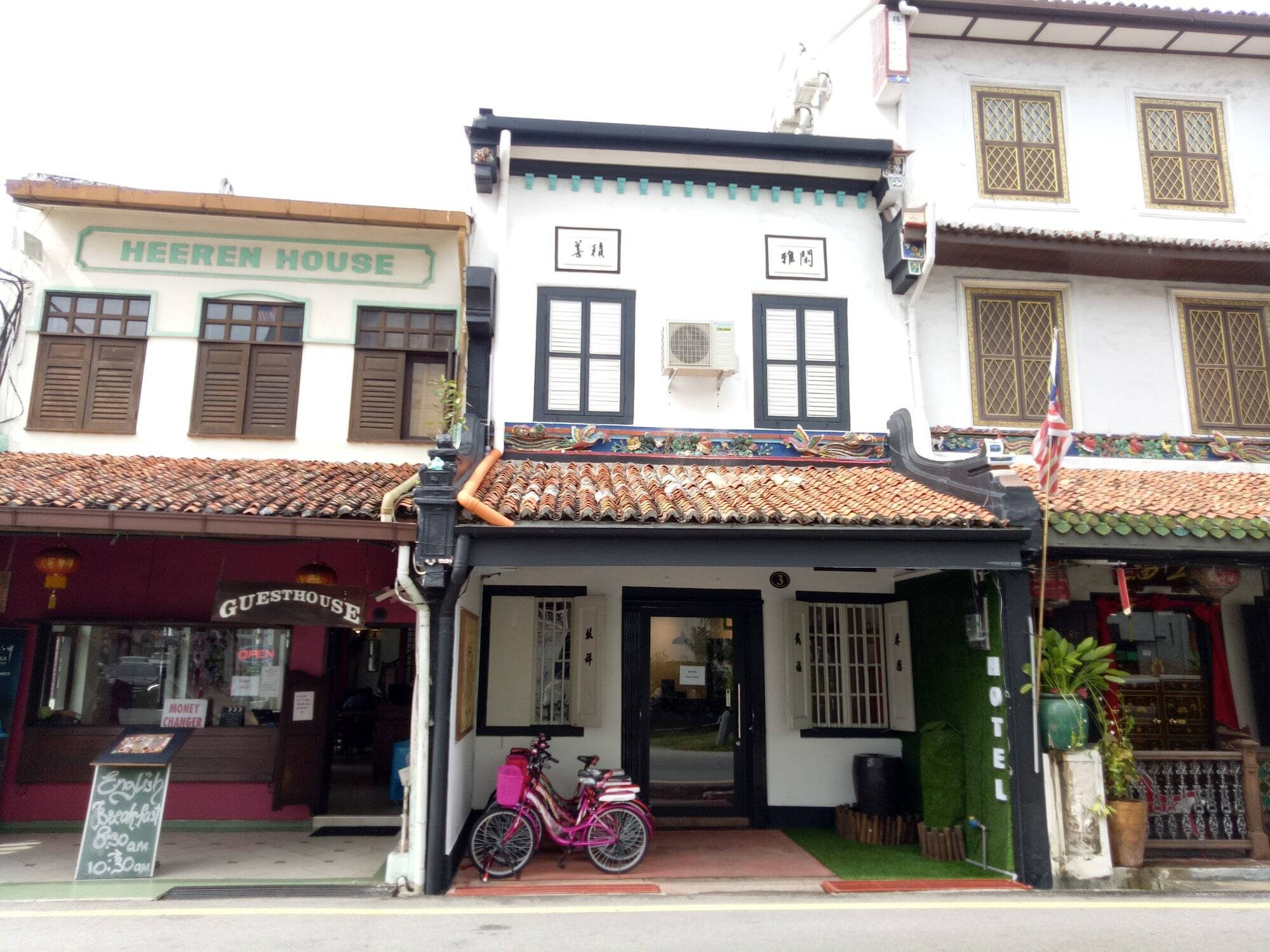 Riccarton Jonkerview Cottage Hotel Malacca Exterior photo